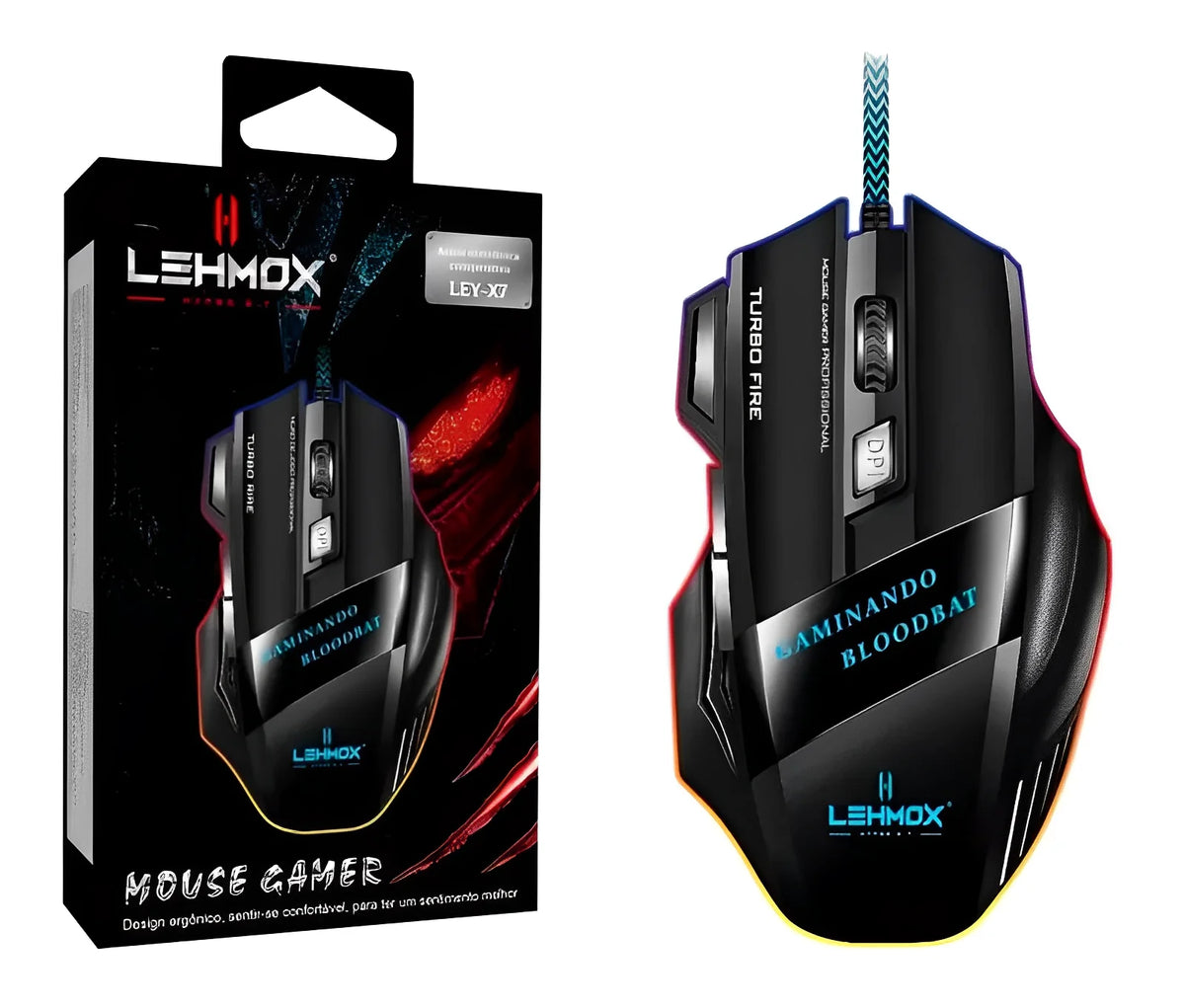 Mouse Gamer 3200 Dpi Rapid Fire