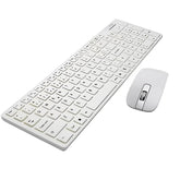 Kit teclado e mouse White