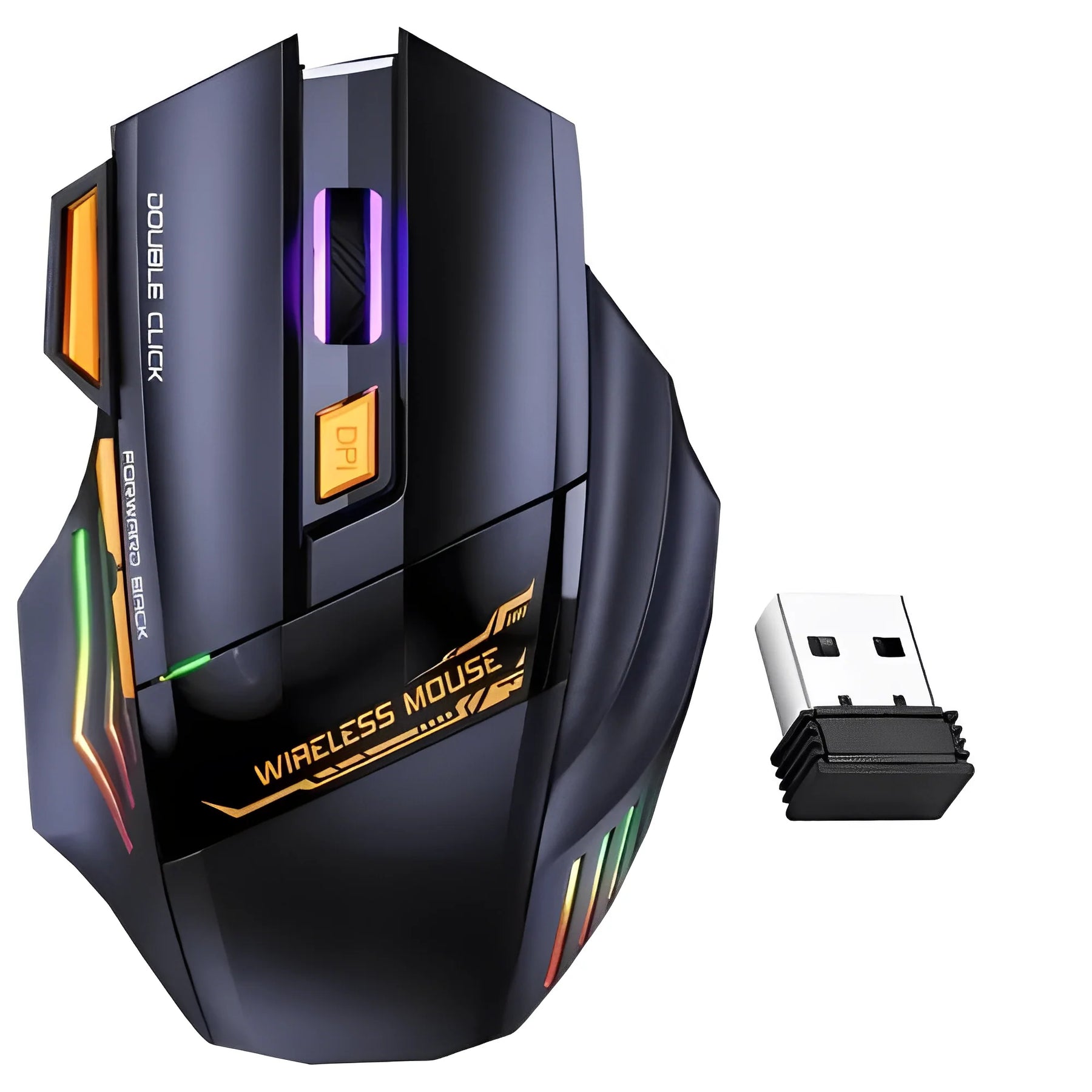 Mouse Recarregável Gw X7 Sem Fio